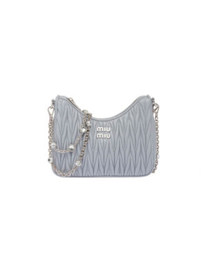 Matelasse nappa leather shoulder bag