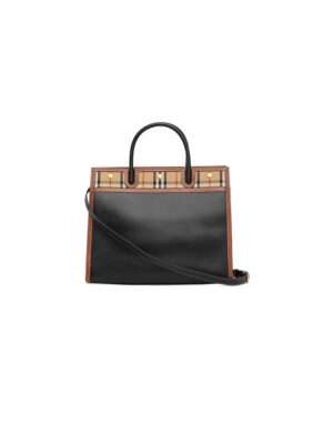 Small Vintage Check Two Handle Title Bag