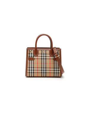 Mini Vintage Check Two Handle Title Bag