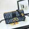 Dior 30 Montaigne East-West Bag with Chain