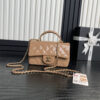 CHANEL Mini Classic Handbag With Top Handle
