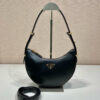 Prada ArquÃ© small leather shoulder bag(HIGH-END GRADE)
