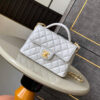 CHANEL Small Flap Bag with Top Handle(HIGH-END GRADE)