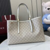 GG Emblem large tote bag