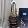 Prada Dangle leather top-handle mini-bag(HIGH-END GRADE)