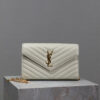 YSL cassandre chain wallet in lambskin