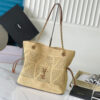 YSL JAMIE SHOPPING in raffia(HIGH-END GRADE)