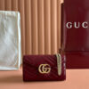 GG Marmont wallet on chain