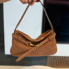 MIUMIU Regular Aventure suede bag(HIGH-END GRADE)