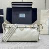 Prada Bonnie small leather shoulder bag(HIGH-END GRADE)