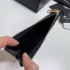 YSL CASSANDRE MATELASSÃ FRAGMENTS ZIPPED CARD CASE(HIGH-END GRADE)