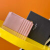 YSL CASSANDRE MATELASSÃ FRAGMENTS ZIPPED CARD CASE(HIGH-END GRADE)