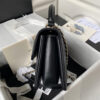 CHANEL FLAP BAG WITH TOP HANDLE