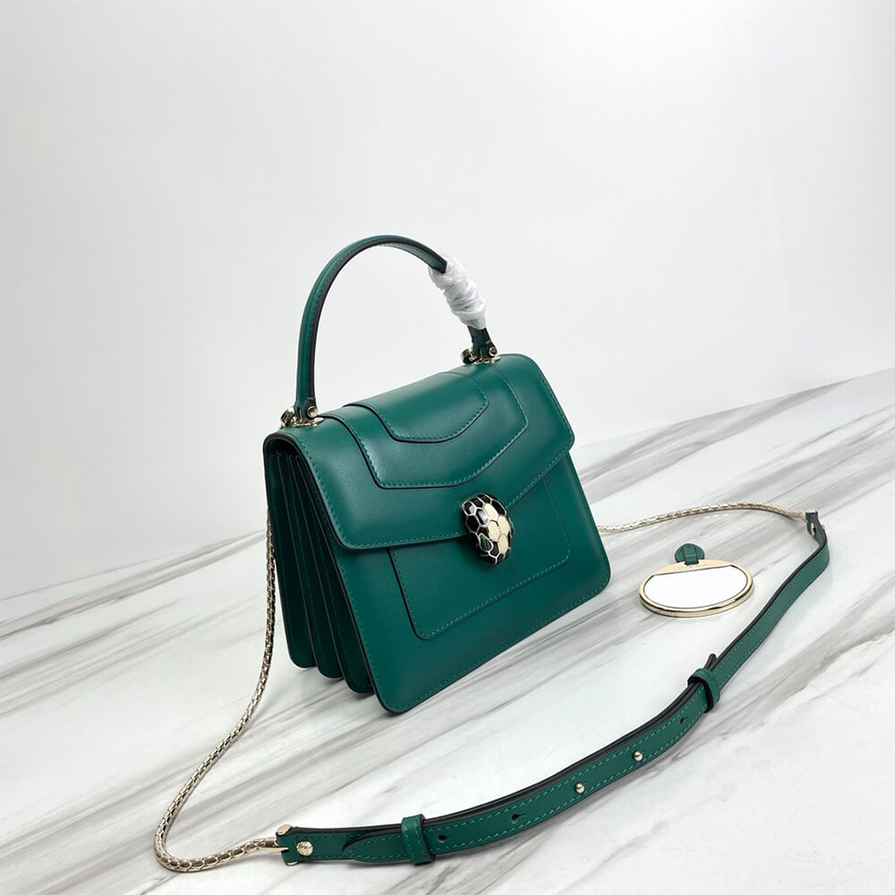 BVLGARI Small Serpenti Forever Top Handle(HIGH-END GRADE)