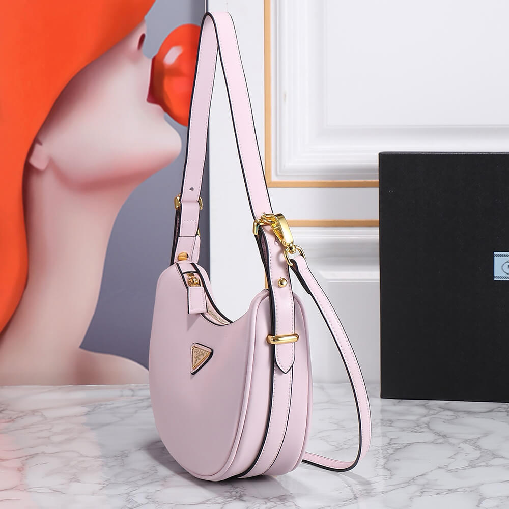 Prada Arque leather shoulder bag