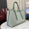 GG Emblem large tote bag