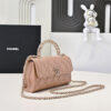 Chanel Flap Phone Holder with Chain(HIGH-END GRADE)