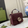 GG Marmont mini top handle bag