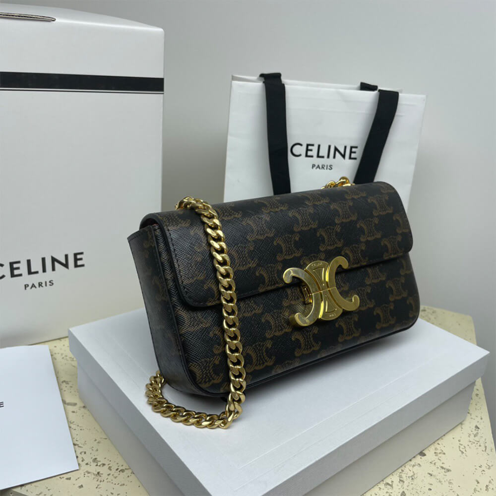CELINE CHAIN SHOULDER BAG CLAUDE (HIGH-END GRADEï¼