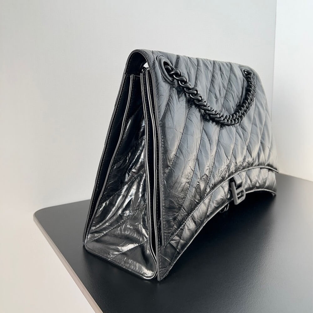 Balenciaga Women’s Crush Chain Bag Large(HIGH-END GRADE)