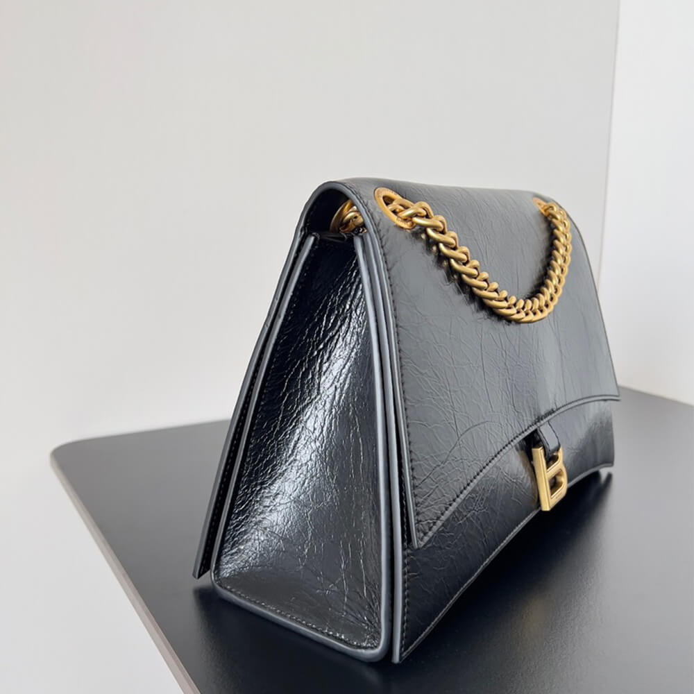Balenciaga Women’s Crush Chain Bag Medium(HIGH-END GRADE)