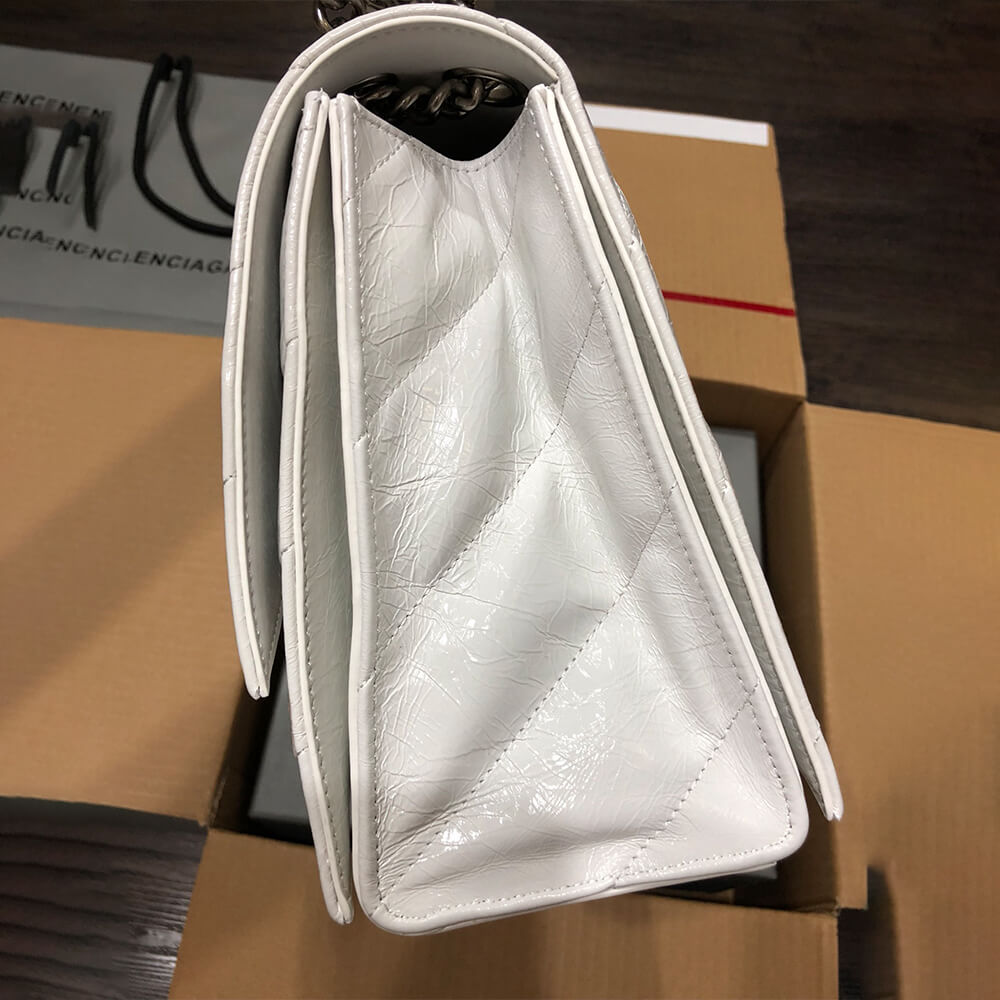 Balenciaga Women’s Crush Chain Bag Medium(HIGH-END GRADE)