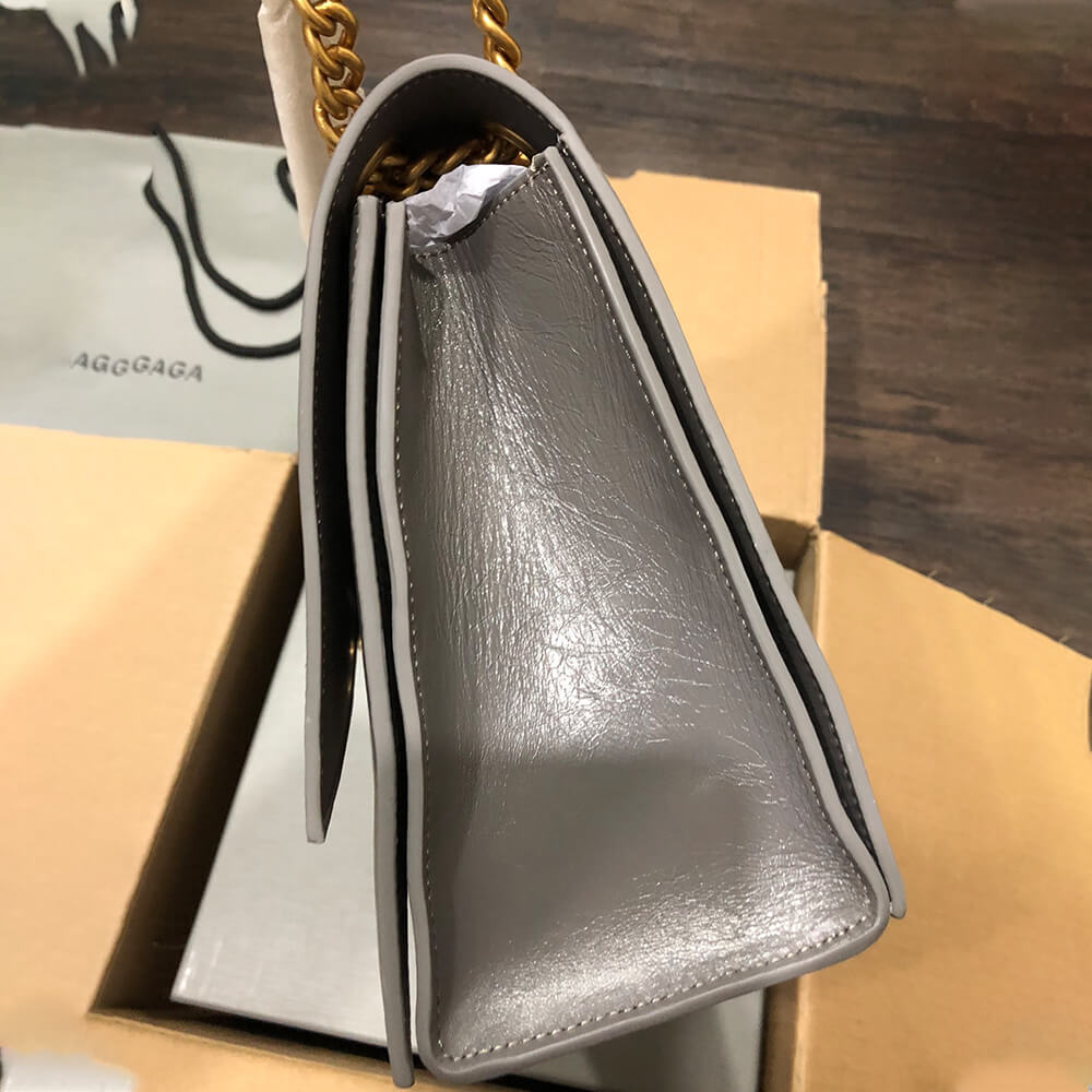 Balenciaga Women’s Crush Chain Bag Medium(HIGH-END GRADE)