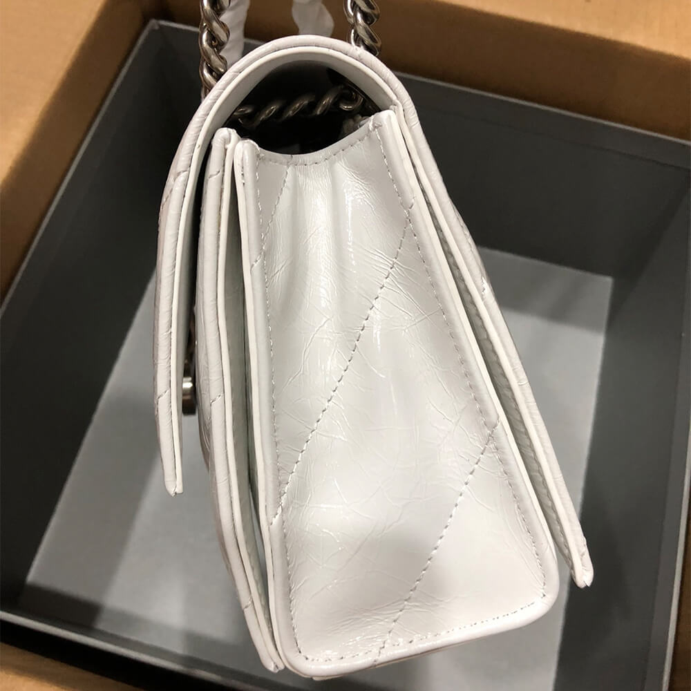 Balenciaga Women’s Crush Chain Bag Small(HIGH-END GRADE)