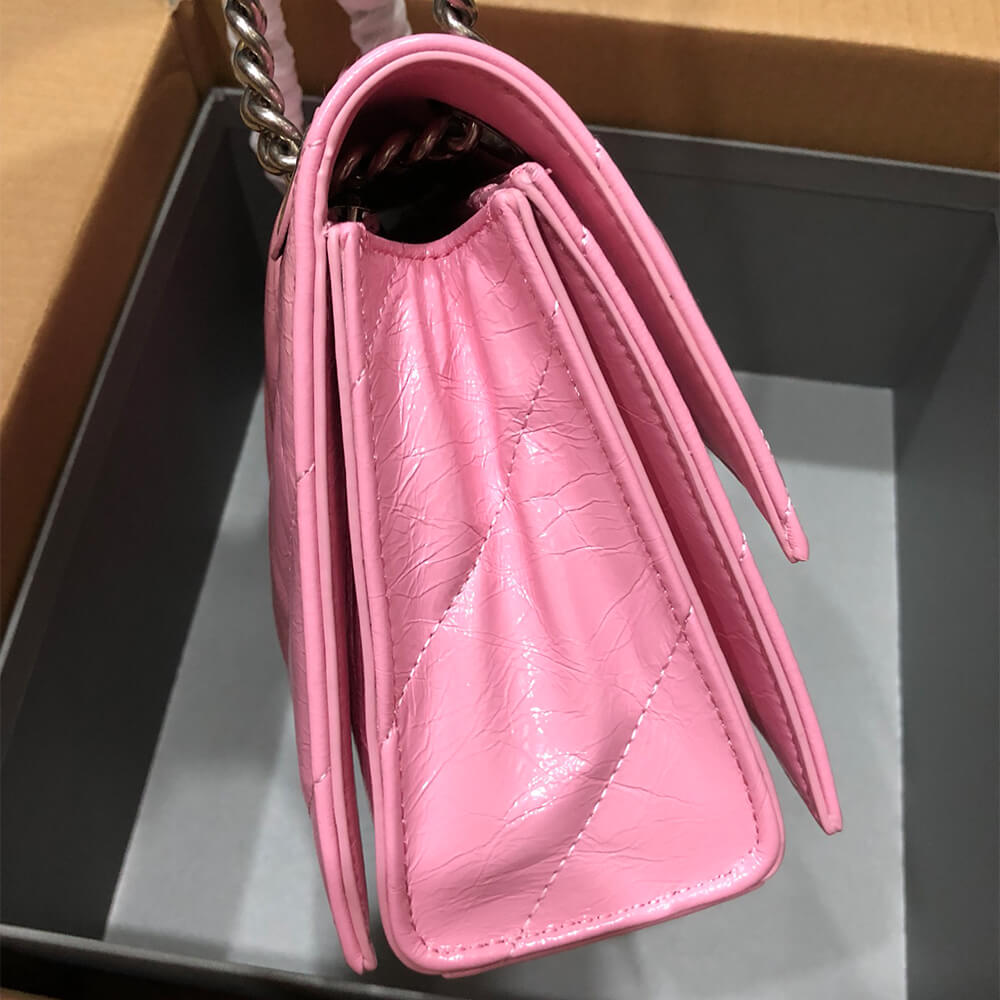 Balenciaga Women’s Crush Chain Bag Small(HIGH-END GRADE)
