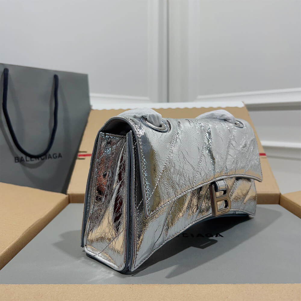 Balenciaga Women’s Crush Chain Bag Small(HIGH-END GRADE)