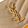 YSL CASSANDRE MATELASSÃ FRAGMENTS ZIPPED CARD CASE(HIGH-END GRADE)