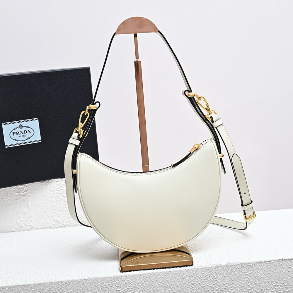 Prada Arque leather shoulder bag