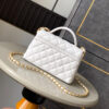 CHANEL Small Flap Bag with Top Handle(HIGH-END GRADE)