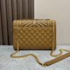 YSL envelope medium in grained leather