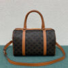 CELINE Large Boston IN Triomphe Canvas and calfskin
