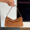 MIUMIU Regular Aventure suede bag(HIGH-END GRADE)