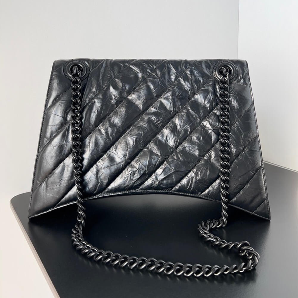 Balenciaga Women’s Crush Chain Bag Large(HIGH-END GRADE)