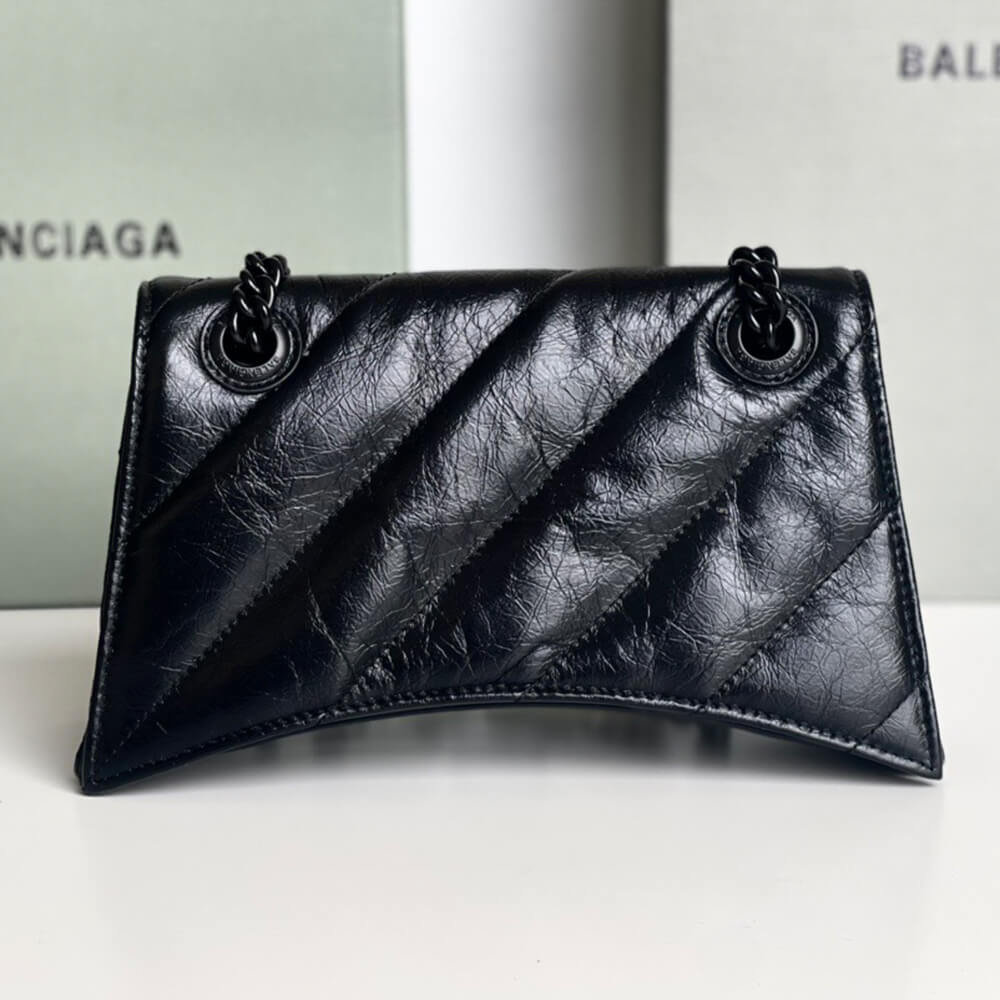 Balenciaga Women’s Crush Chain Bag Small(HIGH-END GRADE)