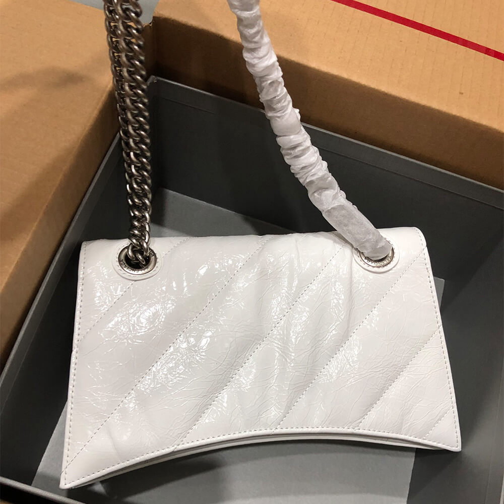 Balenciaga Women’s Crush Chain Bag Small(HIGH-END GRADE)
