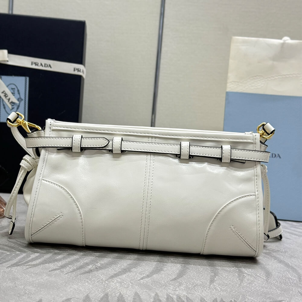 Prada Bonnie small leather shoulder bag(HIGH-END GRADE)