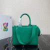 Small leather Prada Symbole bag with topstitching
