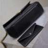 YSL LOULOU small in MATELASSE lambskin