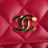 CHANEL Flap Phone Holder with Chain(HIGH-END GRADE)