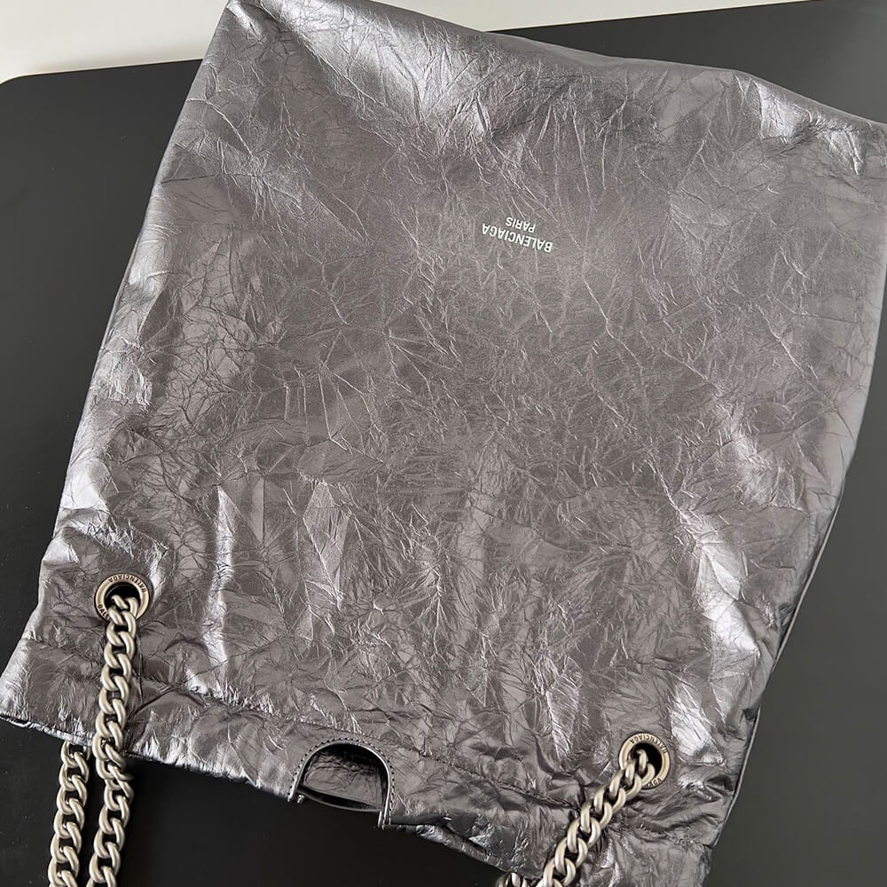 Balenciaga Womenâs Crush Tote Bag Medium(HIGH-END GRADE)