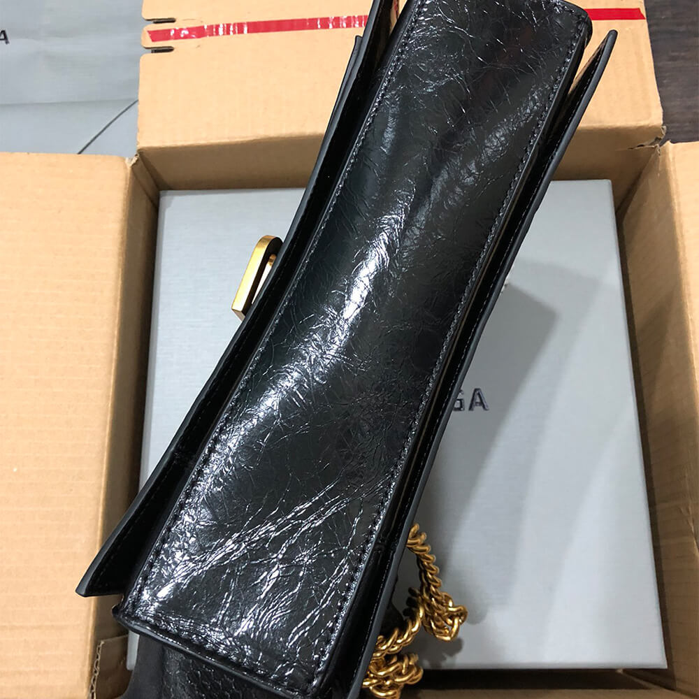 Balenciaga Women’s Crush Chain Bag Small(HIGH-END GRADE)