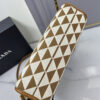 Small Prada Symbole jacquard fabric handbag