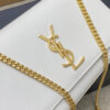 YSL kate medium in grain de poudre embossed leather