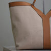 YSL Y TOTE IN CANVAS AND LEATHER(HIGH-END GRADE)