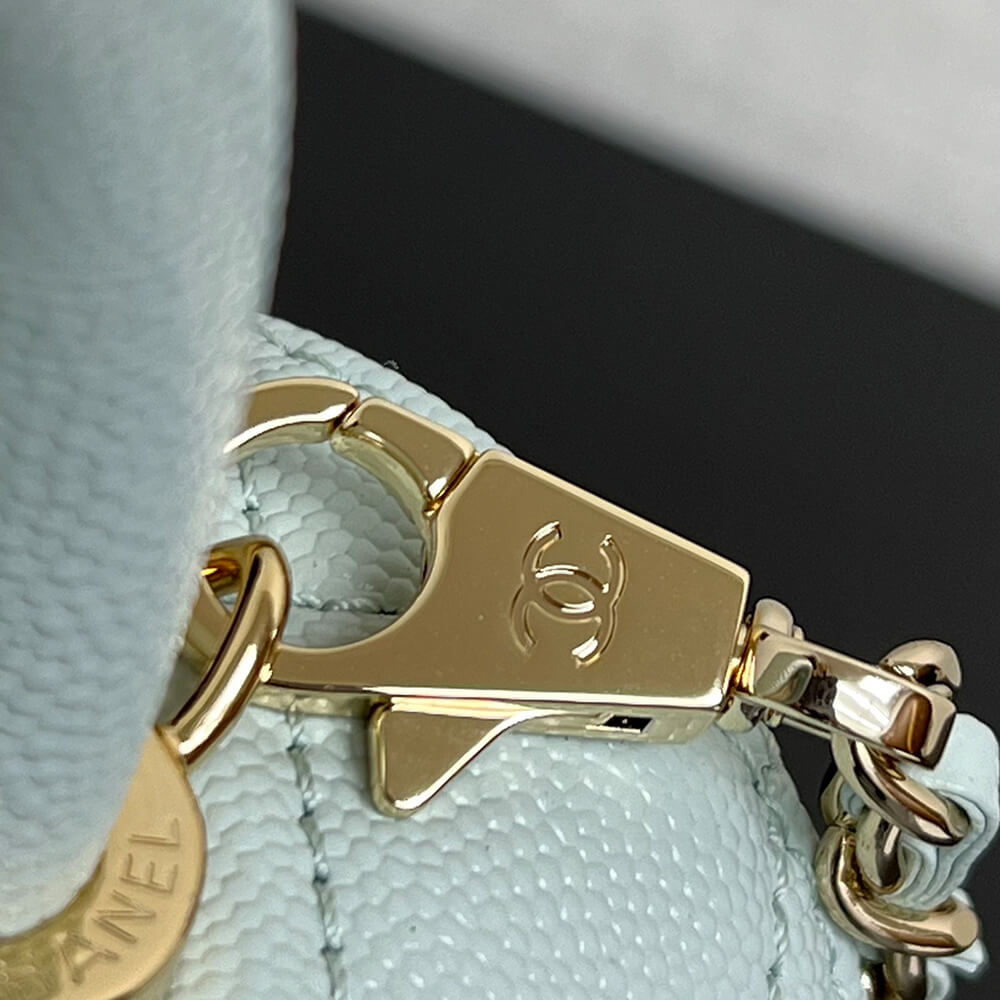 Chanel MINI COCO Handle Bag(HIGH-END GRADE)