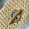 YSL JAMIE SHOPPING in raffia(HIGH-END GRADE)